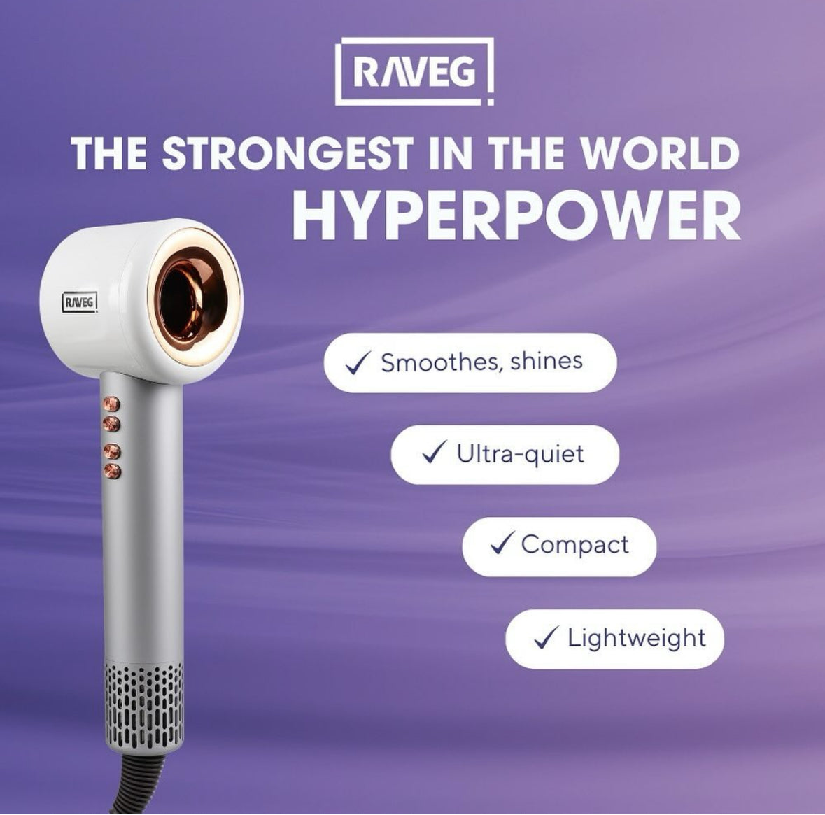 RAVEG Hyperpower – White